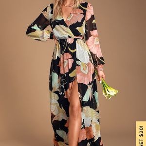 Never won LuLus maxi dress